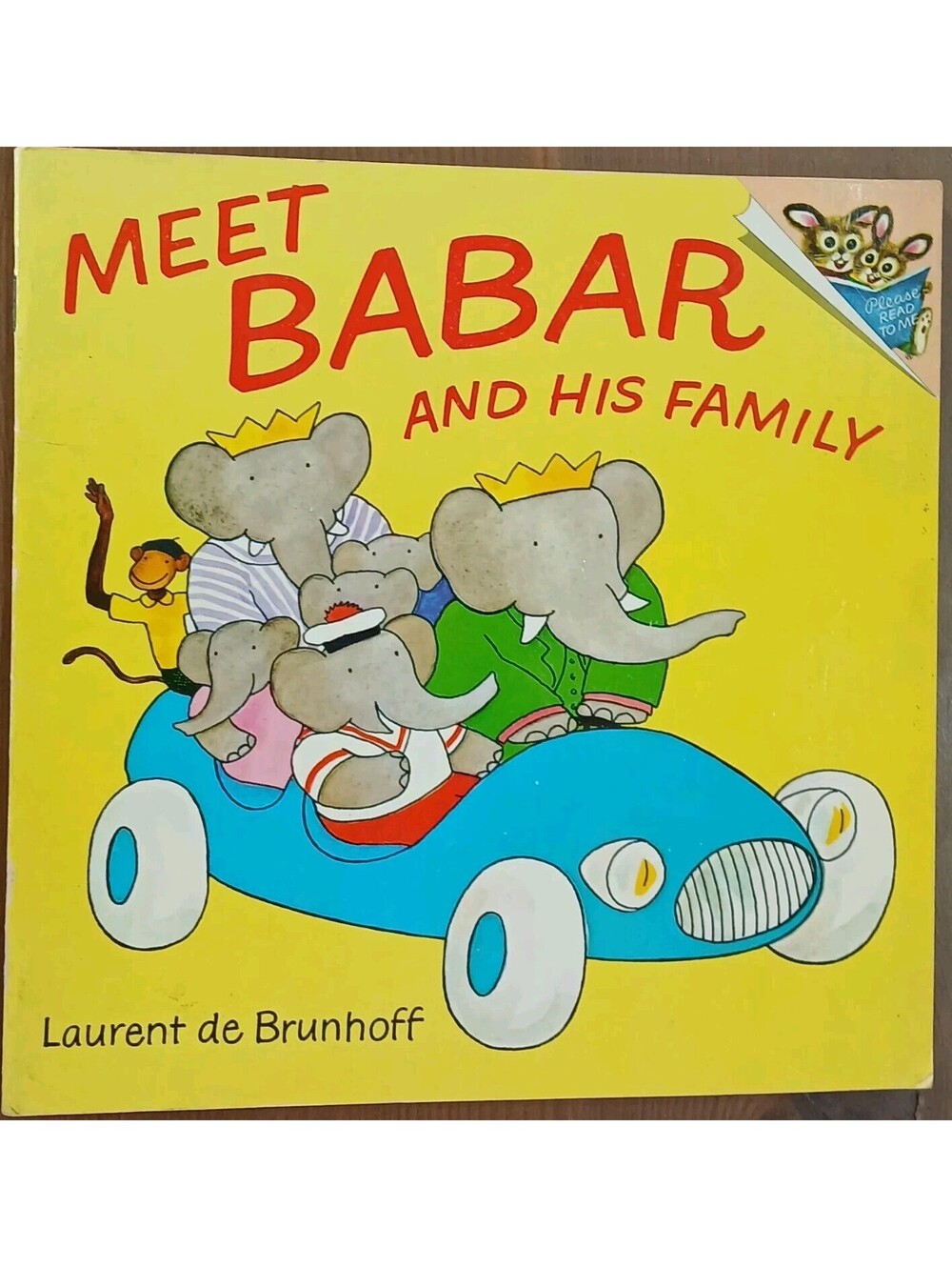 Meet Babar and His Family - Laurent de Brunhoff - Vintage 1973 Paperback